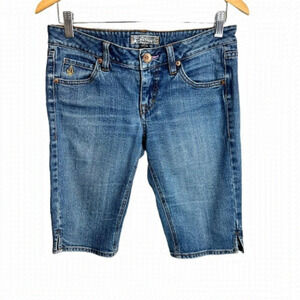 Volcom Bermuda Denim Jean Shorts  Size 7